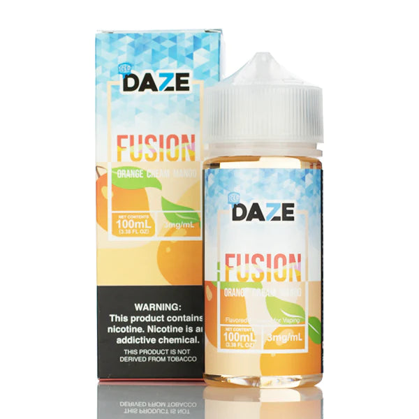 ICED ORANGE CREAM MANGO - 7 DAZE FUSION - 100ML