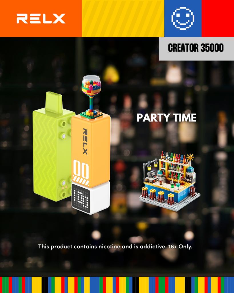 RELX CREATOR PRO DISPOSABLE 35000 PUFFS | THE VAPE SITE RELX CREATOR PRO DISPOSABLE 35000 PUFFS | THE VAPE SITE