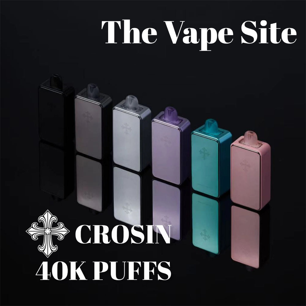 CROSIN 40K PUFFS DISPOSABLE | THE VAPE SITE | THE VAPE SITE