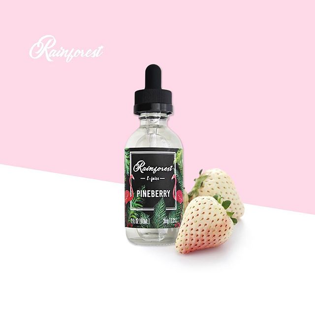 RAINFOREST ELIQUID - PINEBERRY (60ML) - THE VAPE SITE