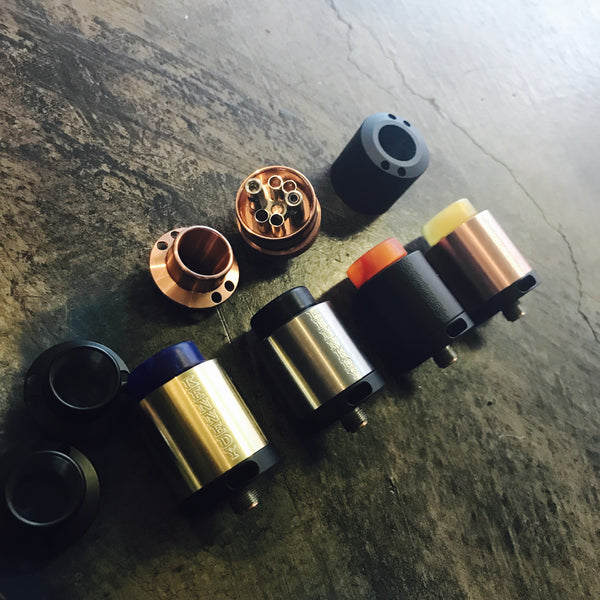 KENNEDY - 2 POST RDA w/ SCREAMING DEMON CAP - THE VAPE SITE