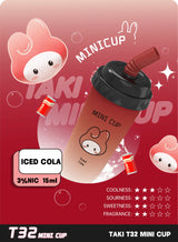 TAKI-VEEX T32 KAWAII Disposable vape- Mini cup- 15ml-6000puffs