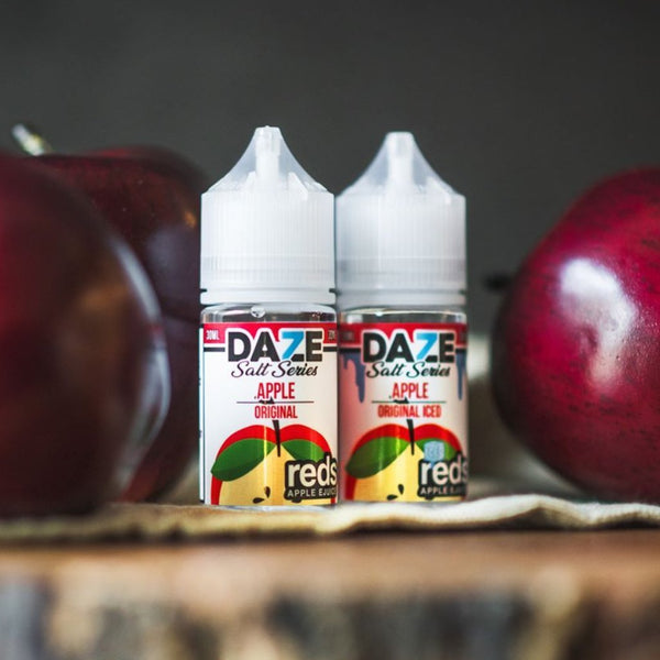 7 DAZE - REDS APPLE SALT SERIES - REDS APPLE 30ML - THE VAPE SITE