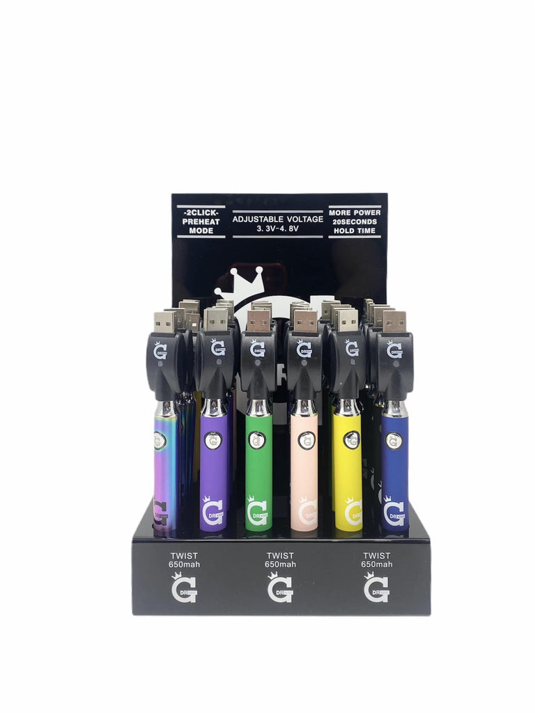 G DR KING 650MAH VARIABLE VOLTAGE BATTERY | THE VAPE SITE
