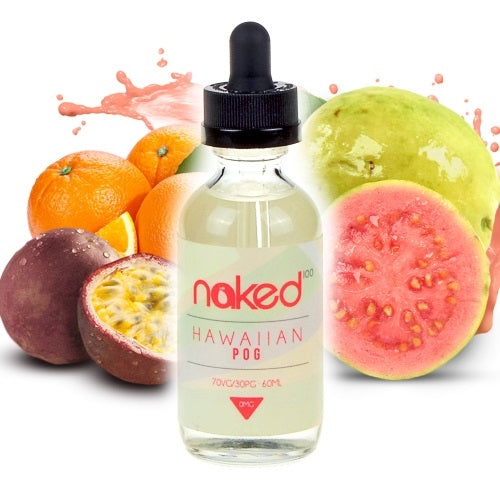 NAKED 100 E-LIQUID - HAWAIIAN POG 60ML - THE VAPE SITE