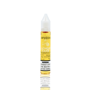 INFUZION SALT E-LIQUID - LEMON CAKE 30ML - THE VAPE SITE