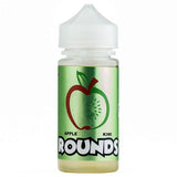 ROUNDS E-LIQUID - APPLE KIWI 100ML - THE VAPE SITE