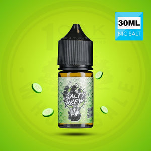 SALTY KREW SALT E-LIQUID - CUCUMBER BREEZE 30ML - THE VAPE SITE