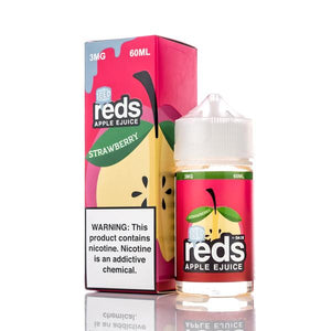 7 DAZE - ICED STRAWBERRY REDS APPLE E-JUICE 60ML - THE VAPE SITE