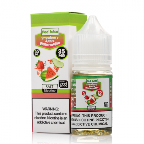 STRAW APPLE WATERMELON - POD JUICE E-LIQUID - 30ML