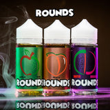 ROUNDS E-LIQUID - APPLE KIWI 100ML - THE VAPE SITE