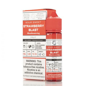 STRAWBERRY BLAST - BASIX SERIES - GLAS E-LIQUID - 60ML