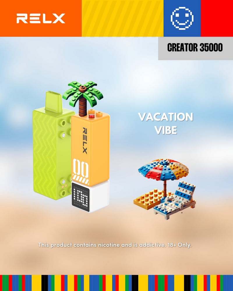 RELX CREATOR PRO DISPOSABLE 35000 PUFFS | THE VAPE SITE