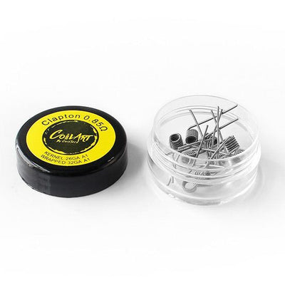 CoilArt - Prebuilt Clapton Coil - THE VAPE SITE