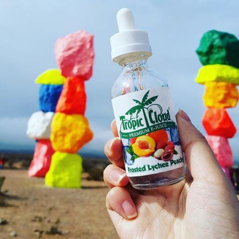 Lychee Peachy 60ML by Tropic Cloud Vape - THE VAPE SITE