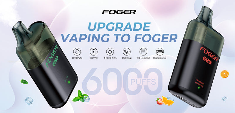 Foger Ultra 6000 Puffs Disposable 5% | THE VAPE SITE | THE VAPE SITE Foger Ultra 6000 Puffs Disposable 5% | THE VAPE SITE | THE VAPE SITE