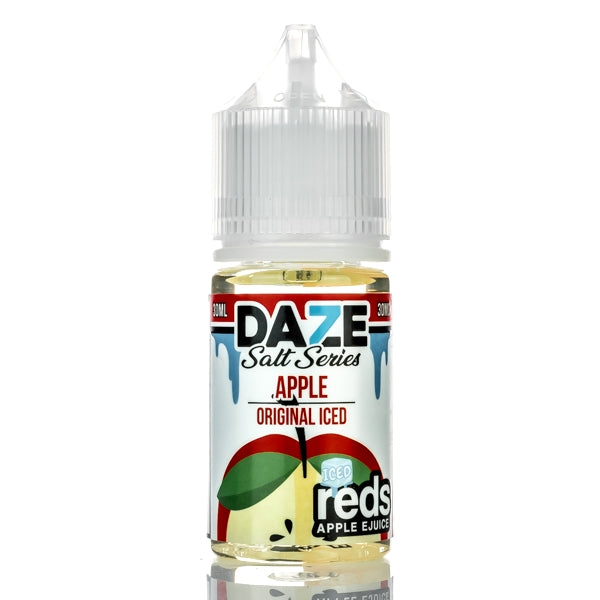 7 DAZE - REDS APPLE SALT SERIES - REDS APPLE ICED 30ML - THE VAPE SITE