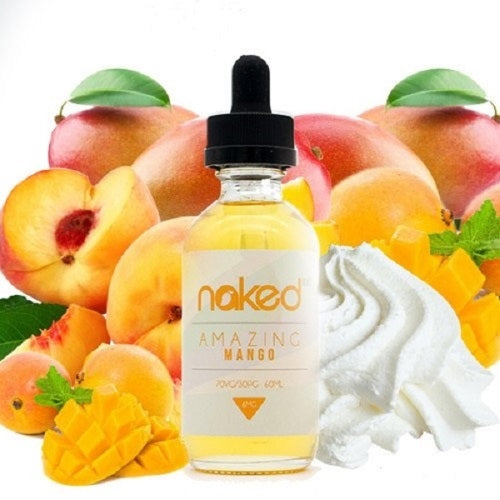 NAKED 100 E-LIQUID - AMAZING MANGO 60ML - THE VAPE SITE