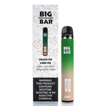 Big Bar DUO Disposable - 2200 Puffs | THE VAPE SITE Big Bar DUO Disposable - 2200 Puffs | THE VAPE SITE