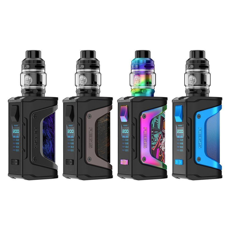 GeekVape Aegis Legend Kit With Zeus Tank (200W TC) | THE VAPE SITE GeekVape Aegis Legend Kit With Zeus Tank (200W TC) | THE VAPE SITE
