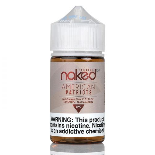 AMERICAN PATRIOTS - NAKED 100 TOBACCO - 60ML