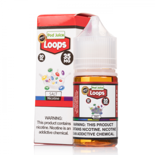 LOOPS - POD JUICE E-LIQUID - 30ML | THE VAPE SITE | THE VAPE SITE